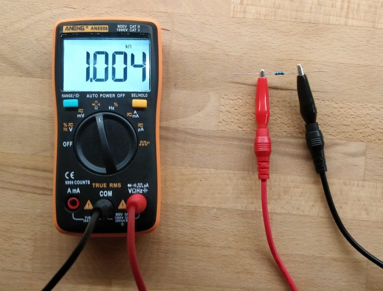 Component – Weerstand, en weerstanden meten – Junior IOT