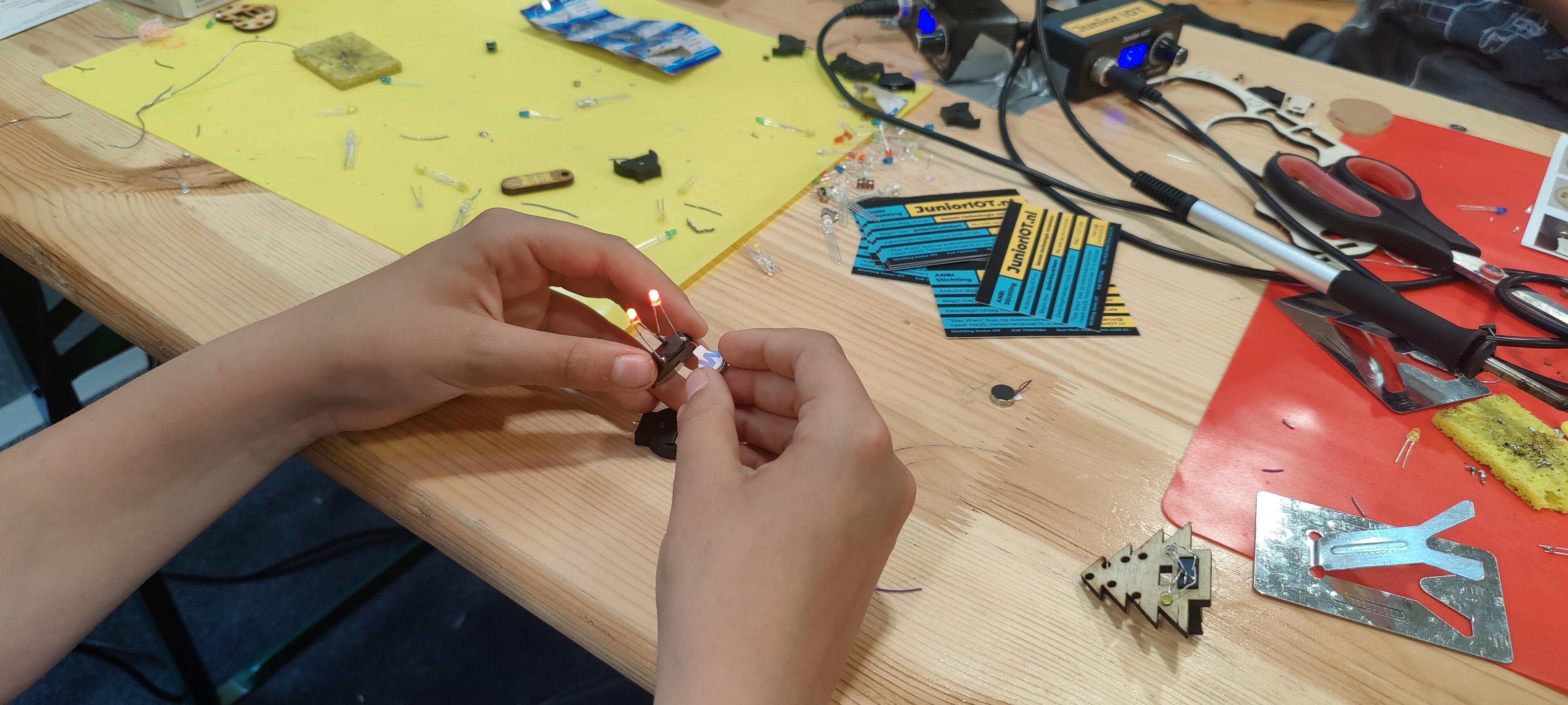 Junior IOT op Maker Faire Delft 2022